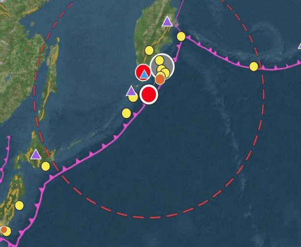 Fuerte Sismo de 6,9 Grados Impacta Kamchatka sin Víctimas Reportadas
