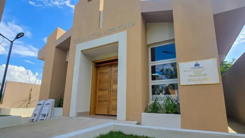 José Andújar Inaugura Capilla en Sabana Rey, La Vega