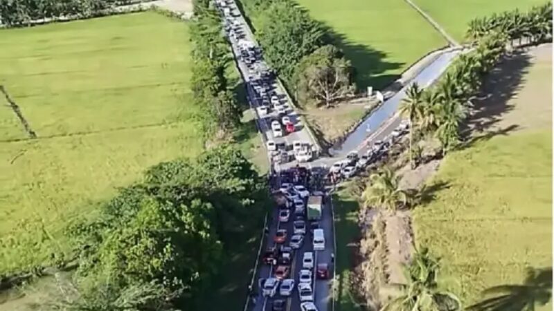 Protesta en Nagua: Exigen Respuestas por Joven Desaparecido