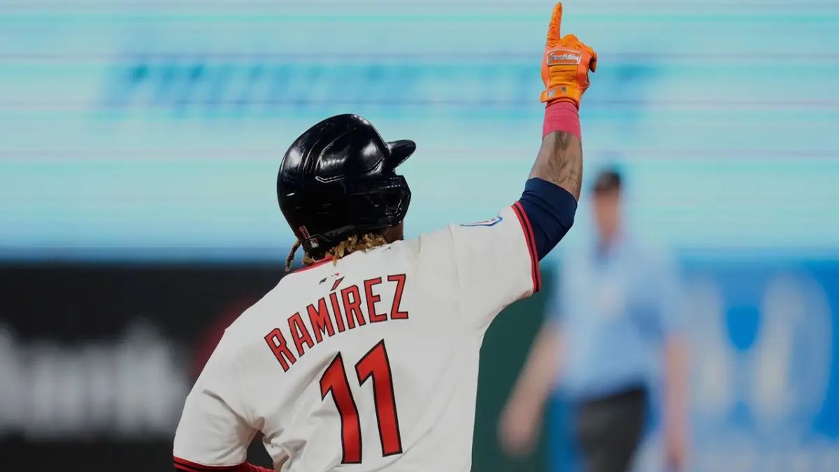 José Ramírez Rompe Récord de Embasarse en Playoffs con Cleveland