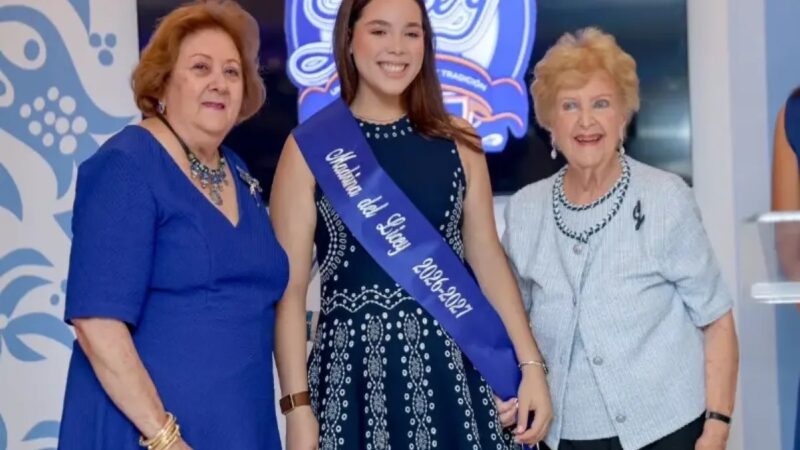 Noah Yunén Beras-Goico: Nueva Madrina del Licey para la Temporada 2026-2027
