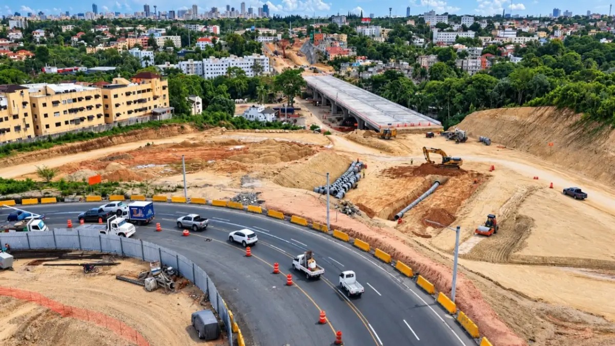 Progreso en Obras Viales de Santo Domingo: Avances en las Avenidas República de Colombia y Jacobo Majluta