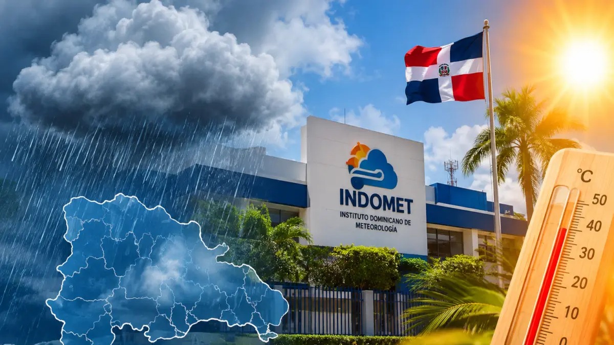 Indomet Anuncia Chubascos y Tronadas Aisladas en Varias Provincias