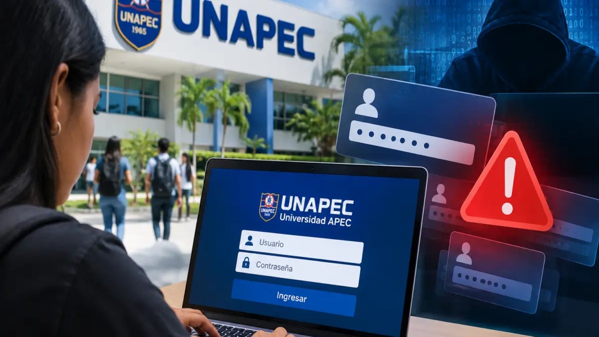 UNAPEC Advierte Sobre Riesgo de Filtración de Datos Estudiantiles