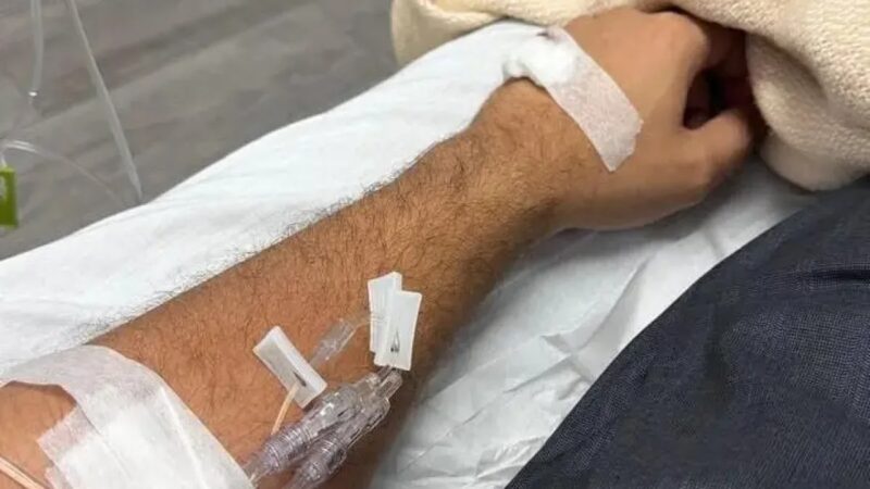 Omar Fernández Recibe Atención Médica por Agotamiento