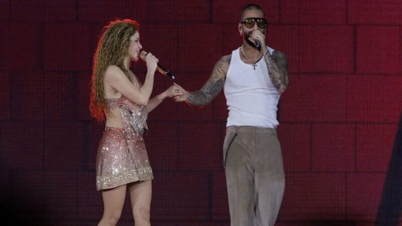Shakira y Maluma Deslumbran en Concierto de Despedida en Madrid